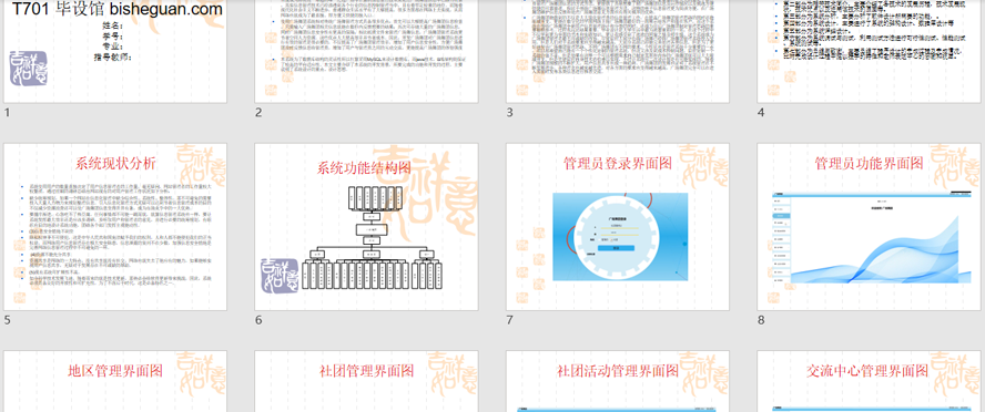 广场舞团PPT截图