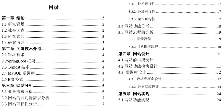 膳食营养健康网站毕业论文截图