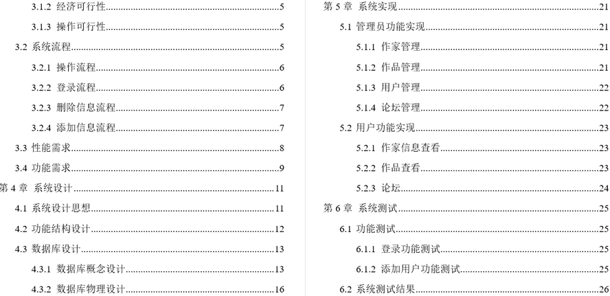 当代中国获奖的知名作家信息管理系统毕业论文截图