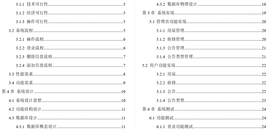 大学生在线租房平台毕业论文截图
