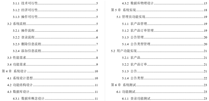 乐乐农产品销售系统毕业论文截图