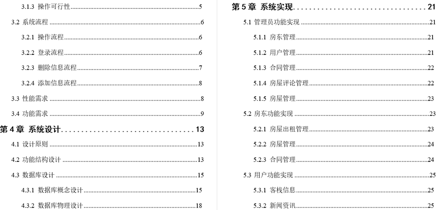 共享客栈管理系统毕业论文截图