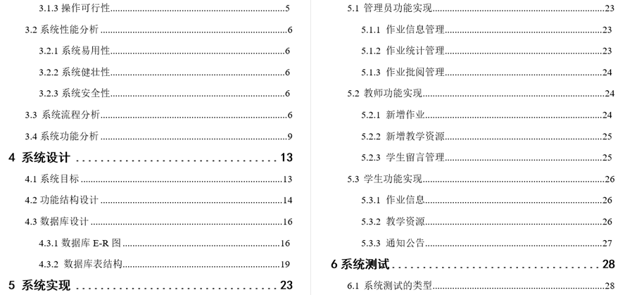 在线作业管理系统的设计与实现毕业论文截图