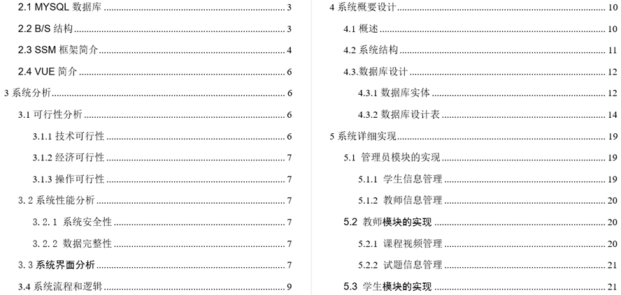 线上学习网站毕业论文截图