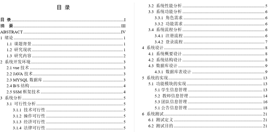 软件开发团队管理网站毕业论文截图