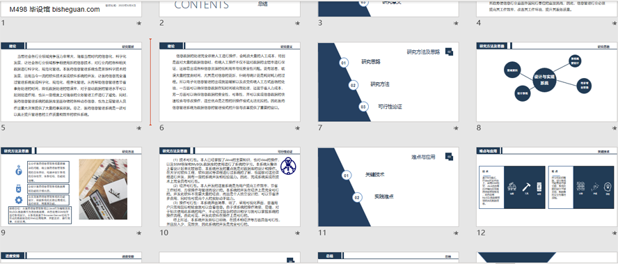医药信息管理系统PPT截图