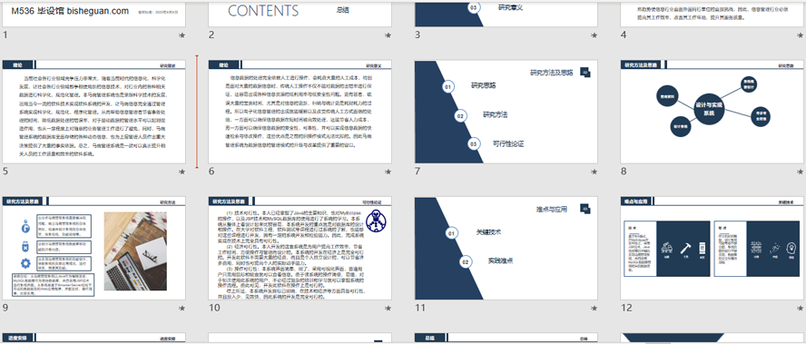 马病管理系统设计与实现PPT截图