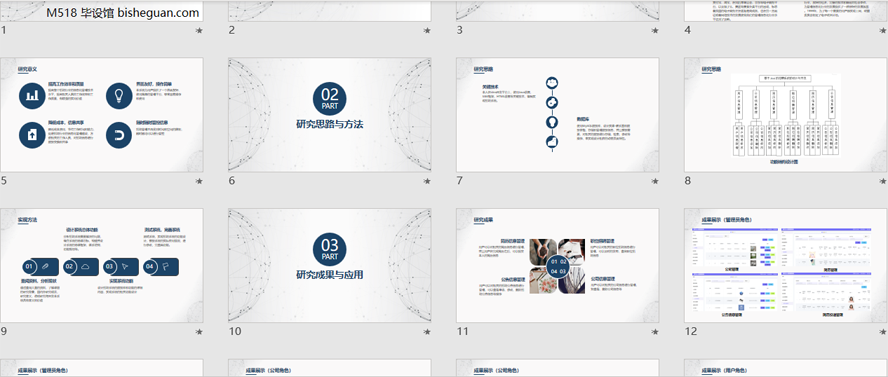 招聘系统设计与开发PPT截图
